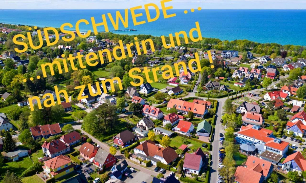 Premium-Lodge Im Der Suedschwede ... Dein Gaestehaus Mitten In ツィングシュト エクステリア 写真
